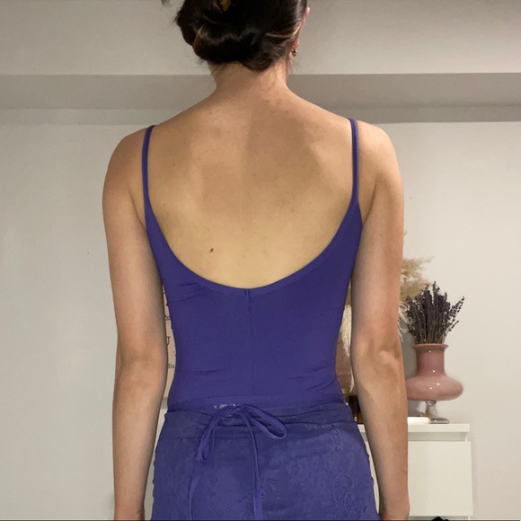 Purple Princess Cut Ainsliewear Ballet Leotard - Picture 1 of 4